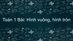 Bài: Hình vuông, hình tròn