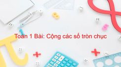 Bài Cộng các số tròn chục
