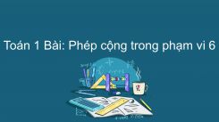 Bài Phép cộng trong phạm vi 6