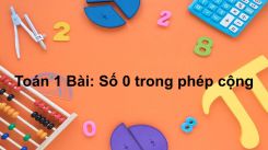 Bài Số 0 trong phép cộng