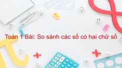 Bài So sánh các số có hai chữ số