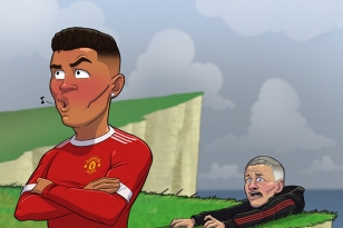 Ảnh vui: Ronaldo chán nản không muốn "cứu thầy", Solskjaer lâm nguy