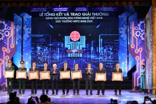 Trao Giải thưởng Sáng tạo khoa học công nghệ Việt Nam năm 2020