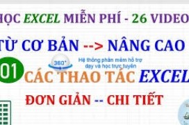 Chào mừng bạn đến với  360 Độ Hệ Thống Học Trực Tuyến 360 Độ