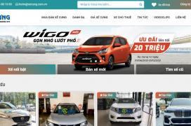 Thiết kế website Xế Cưng, Mua bán Xe, Mua bán Ôtô , bán xế cưng, Sàn mua bán xế cưng | Web360do.vn