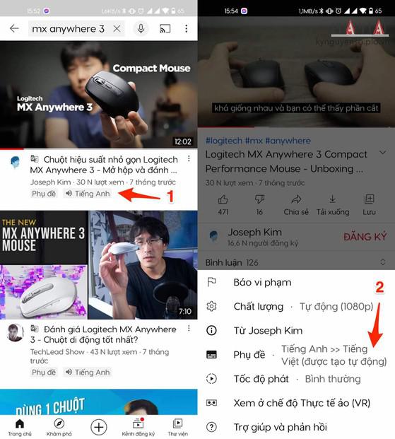 Cách bật tính năng dịch bình luận tự động trên YouTube