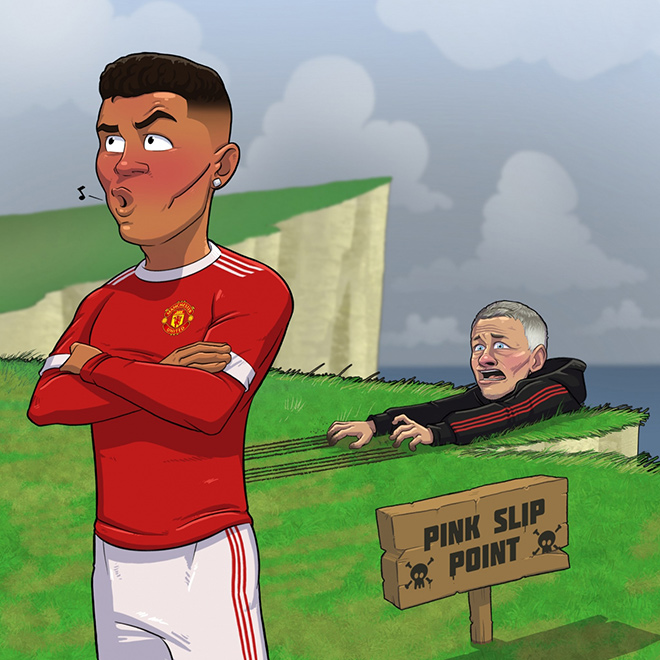 Ảnh vui: Ronaldo chán nản không muốn "cứu thầy", Solskjaer lâm nguy