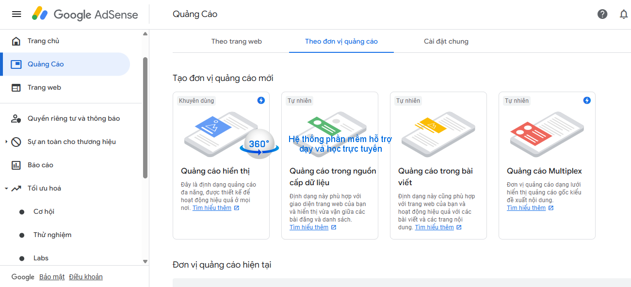 Chèn code Google Adsense vào web nukeviet 4 một cách dễ dàng